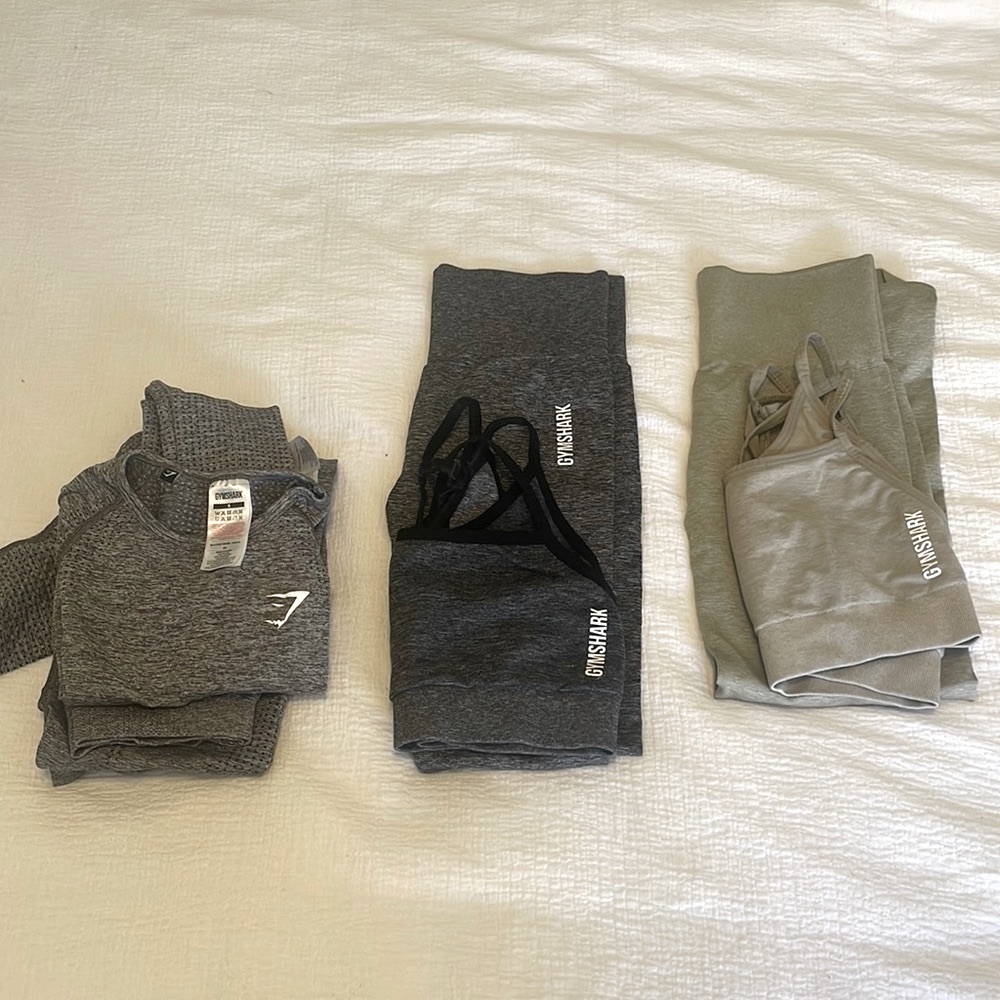 Gymshark lot, 3 sets